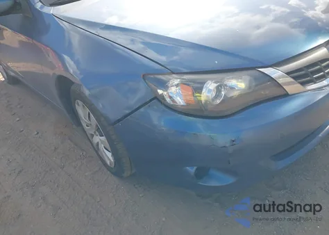 2009 Subaru Impreza 2.5I from USA, damaged, VIN JF1GH61699H827674